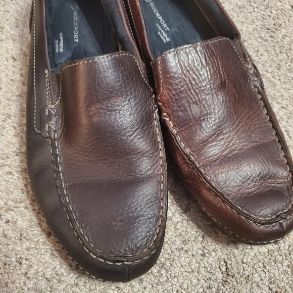Rockport Adiprene by Adidas Men's Leather Loafers Shoes 11 - Picture 2 of 11